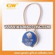 Custom business wire rope enamel key chains